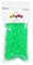 Essentials by Leisure Arts Pony Beads, 6x9mm, Transparent Green, 750pc – Bracelet Making Kit for Jewelry and Kandi Crafts – Bulk Craft Beads for Friendship Bracelets and DIY Projects